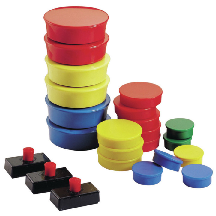 Lot de 20 aimants Ø 10 mm