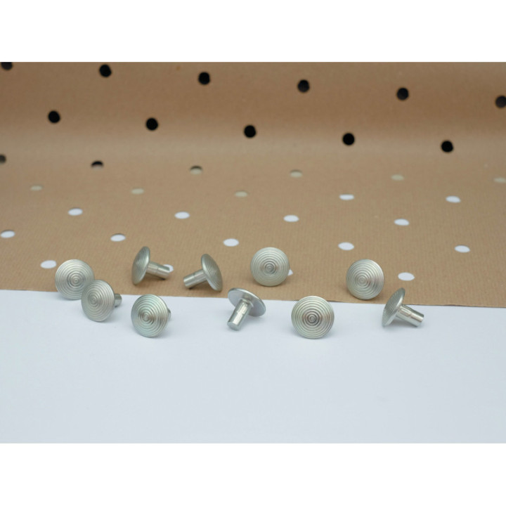 Lot de 200 clous podotactiles inox à sceller