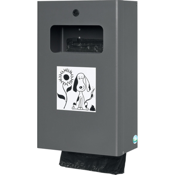 Lot de 2000 sacs noirs pour distributeur DS6