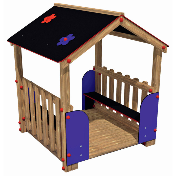 Maisonnette en bois Family