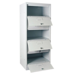 Meuble à clapet avec serrure