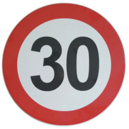 Panneau 30 km/h signalisation école