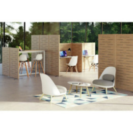 Panneau cloison acoustique bois