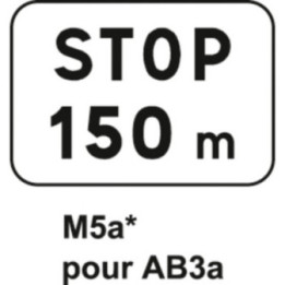 Panonceau de signalisation