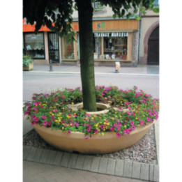 Pied pour jardinière vasque polyéthylène