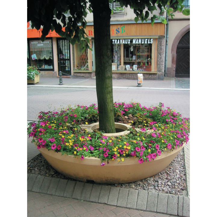 Pied pour jardinière vasque polyéthylène