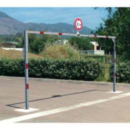 Portique pivotant acier