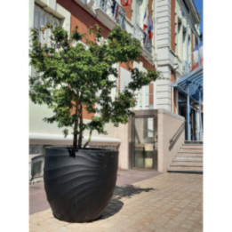 Pot polyéthylène Dune rond