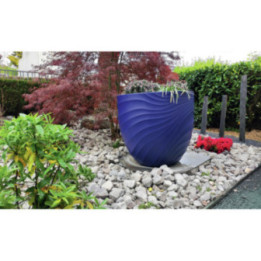 Pot polyéthylène Dune rond