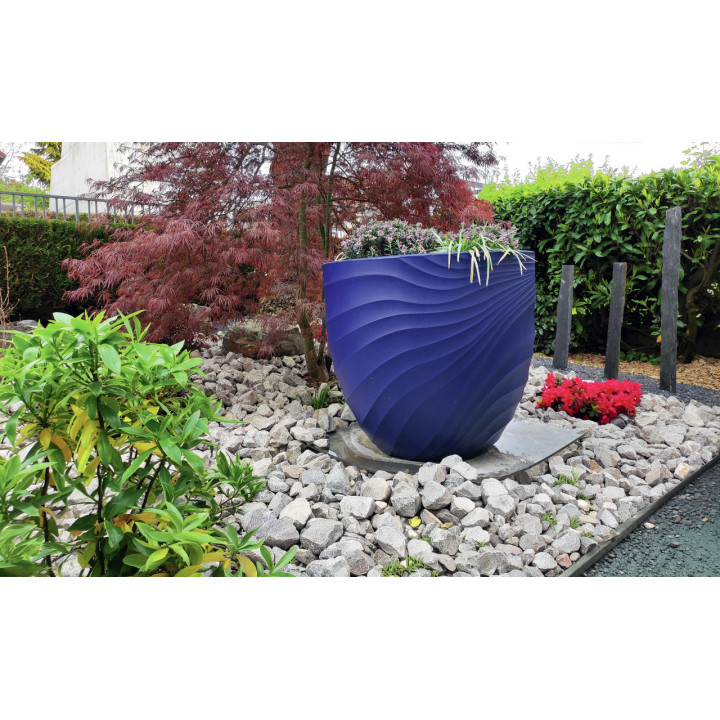 Pot polyéthylène Dune rond