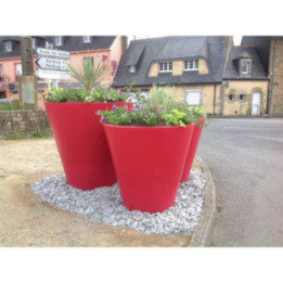 Pot polyéthylène Vase rond