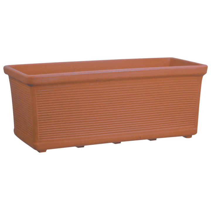 Pot polyéthylène carré lisse