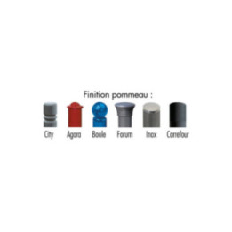 Poteau acier Solibloc