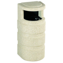 Poubelle béton 100 L Pèle-Mêle
