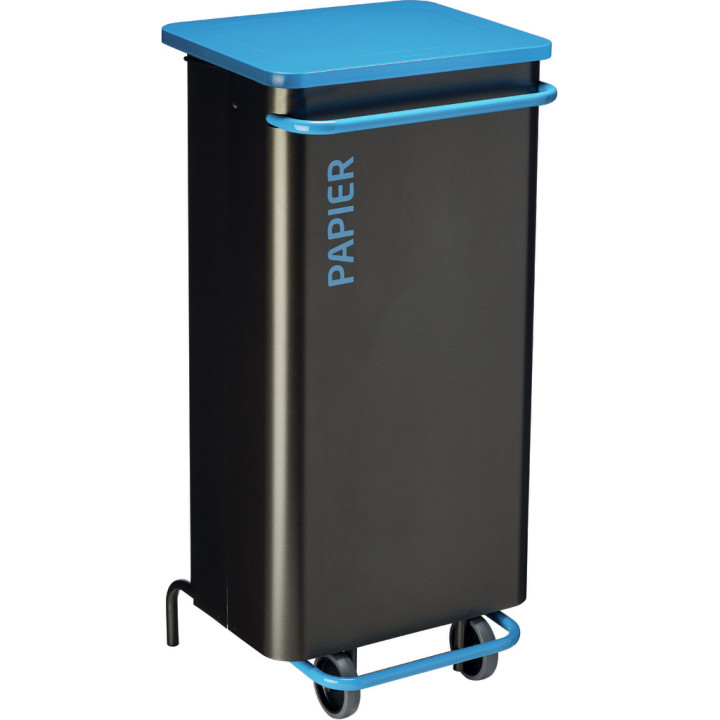 Poubelle de tri mobile Nomade