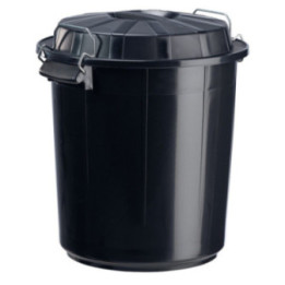 Poubelle plastique recyclé Bazi Green