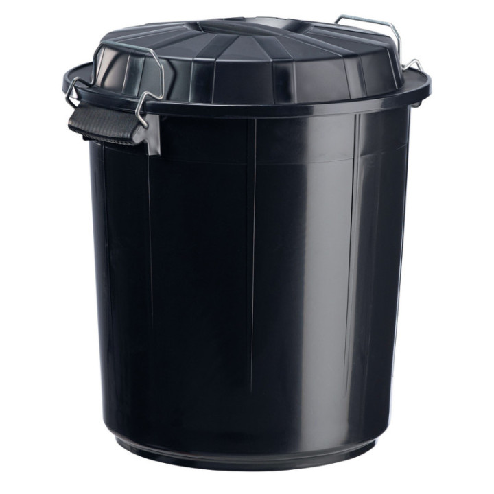 Poubelle plastique recyclé Bazi Green