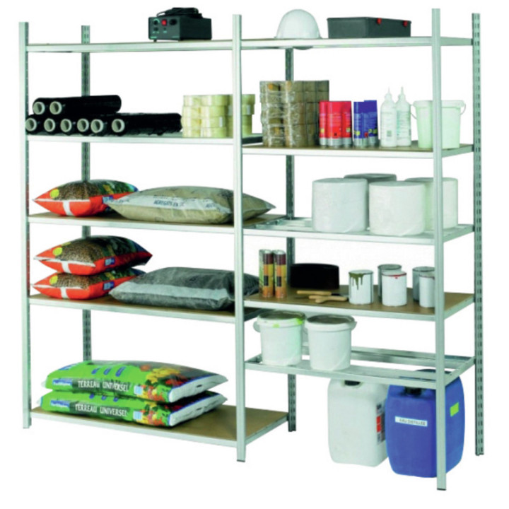 Rayonnage industriel galva