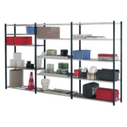 Rayonnage industriel peint