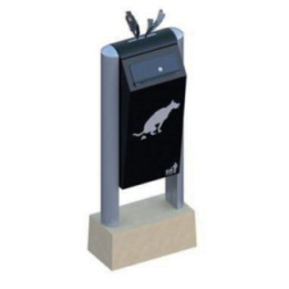 Rouleau de sachets noirs hygiène canine