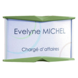 Carte de visite 6 x 10 cm