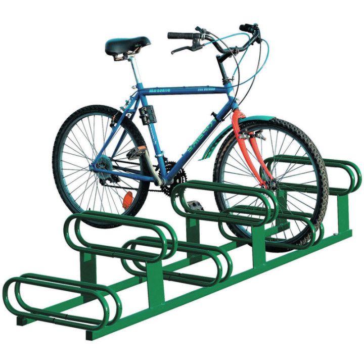 Support vélo décalé