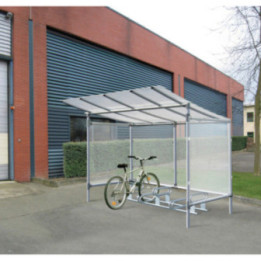 Support vélo pour abri cycle aluminium