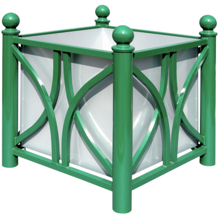 Support vélo pour jardinière acier Cambrai