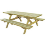 Table pique-nique bois Forestière