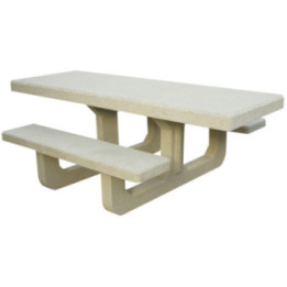 Table pique-nique béton Natal accès PMR