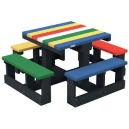 Table pique-nique carrée Bambin