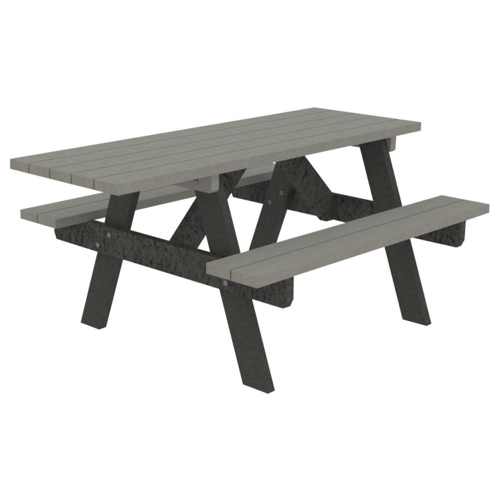 Table pique-nique plastique recyclé Forestière accès PMR