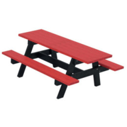 Table pique-nique plastique recyclé Parc