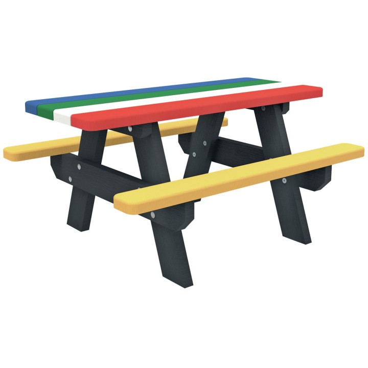 Table pique-nique rectangulaire Bambin