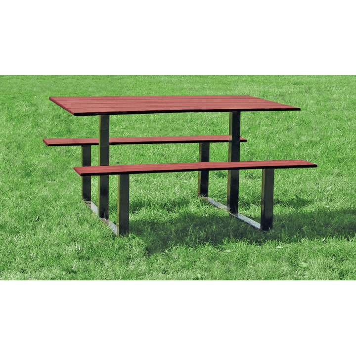 Table pique-nique rectangulaire Riga