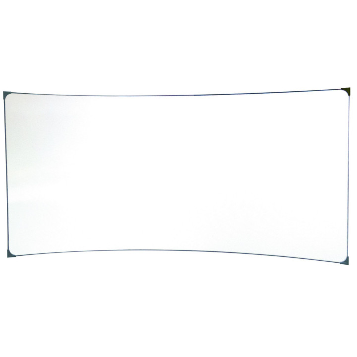 Tableau blanc ou vert incurvé