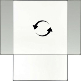 Tableau blanc rotatif Flip