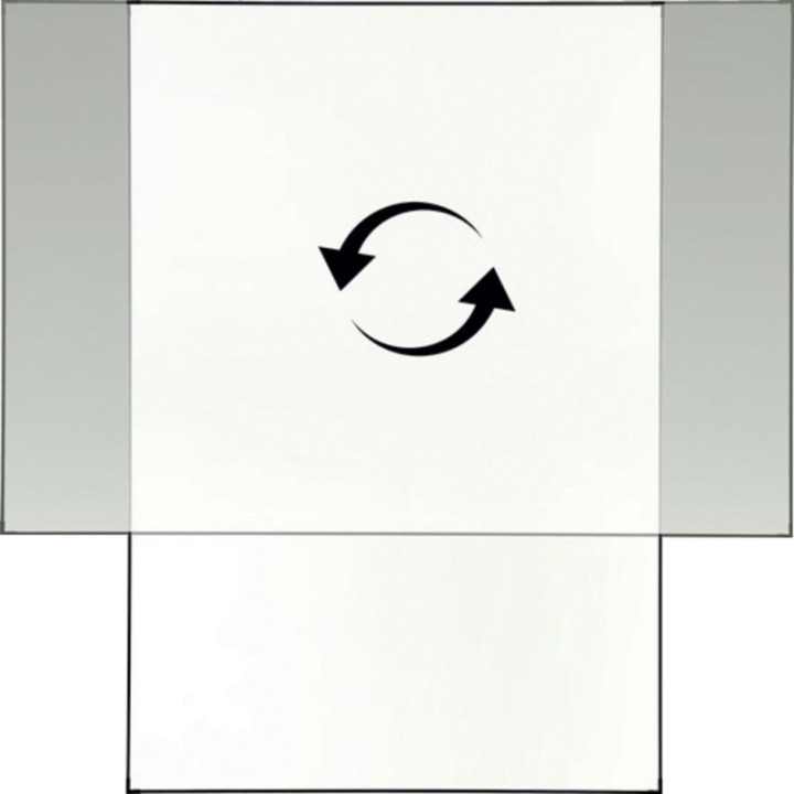 Tableau blanc rotatif Flip