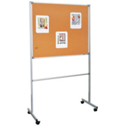 Tableau d'affichage mobile recto/verso