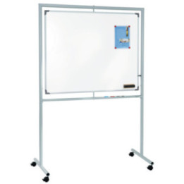 Tableau scolaire pivotant coins carrés