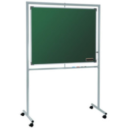 Tableau scolaire pivotant coins carrés