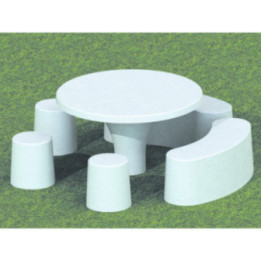 Tabouret pour table pique-nique Séoul