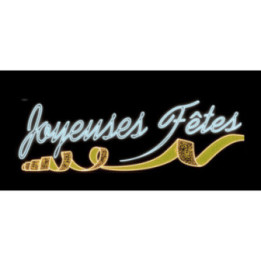 Joyeuses fêtes Serpentin
