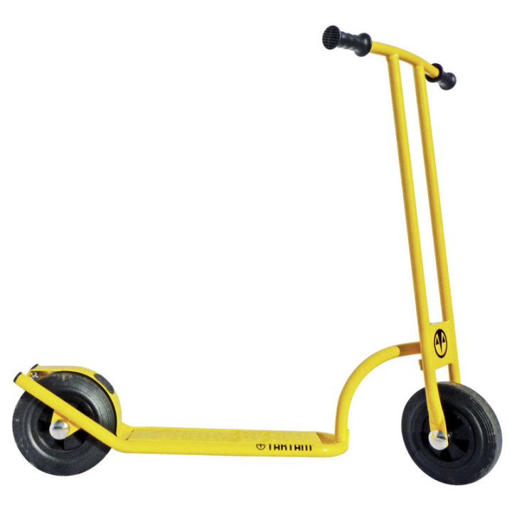 Trottinette H. 85 cm avec frein gamme Jaune