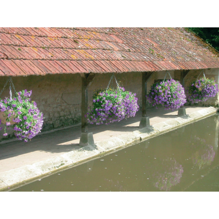 Vasque polyéthylène à chaînettes