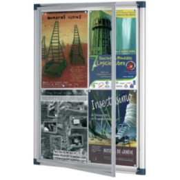 Vitrine affichage extérieur Luman