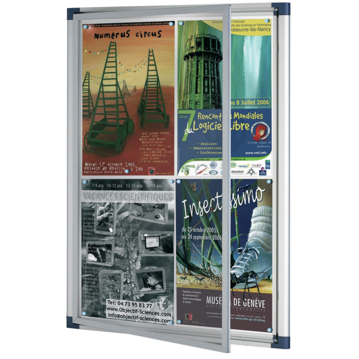 Vitrine affichage extérieur Luman