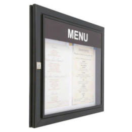 Vitrine d'affichage extérieur Classique 45 Menu