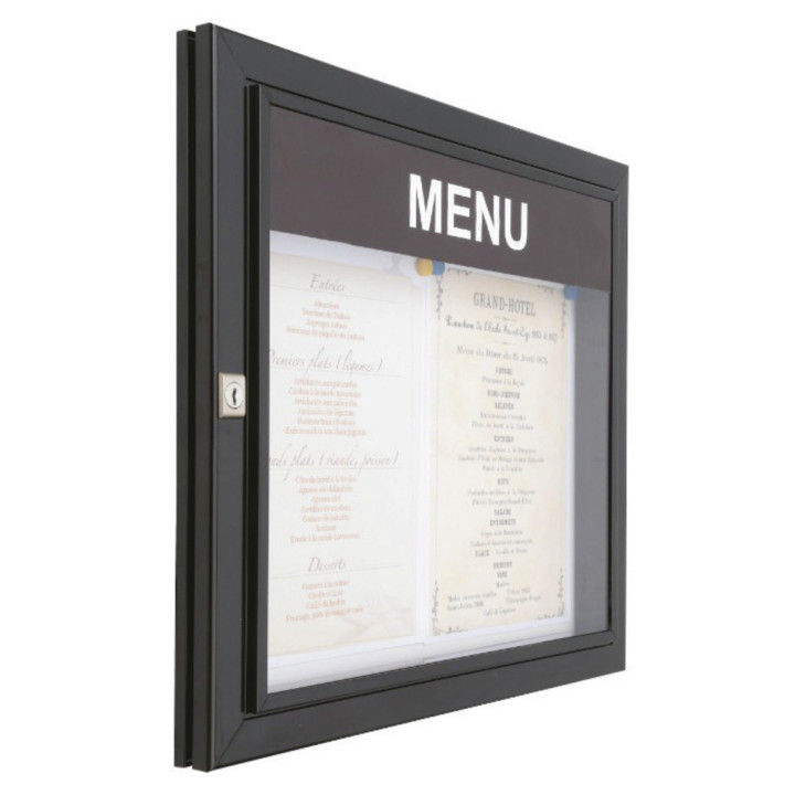 Vitrine d'affichage extérieur Classique 45 Menu
