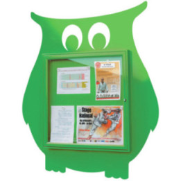 Vitrine d'extérieur "Univers des enfants"